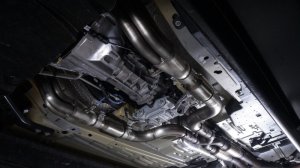 Ford Mustang Performance Exhaust - Stainless Works - Long Tube Headers with High-Flow Cats - `15-`20